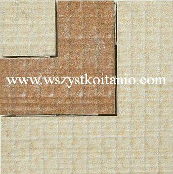 Naro�nik pod�ogowy Ramzes Meander beige - ochra 10 x 10 Cersanit, p�ytki, glazura, kafelki