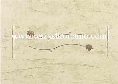 Dekor Hasawa be� 25 x 35, Opoczno, p�ytki, kafelki, glazura, seria Herwana