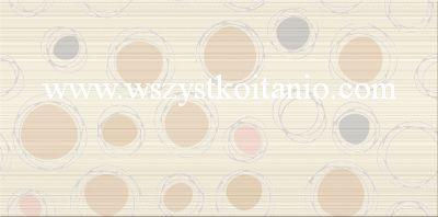 Dekor Hortis beige Inserto Geo 29,7 x 60, Cersanit, p�ytki, kafelki, glazura, WD618-004