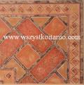 Naro�nik pod�ogowy Azteca br�z 17,5 x 17,5; Opoczno, p�ytki, kafelki, p�ytka, seria Mexico